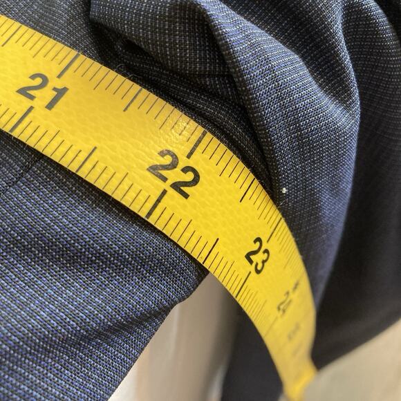 Lauren Ralph Lauren Men's Navy Wool Blazer Est. Size 46 Career Classic Old Money - Picture 4 of 12